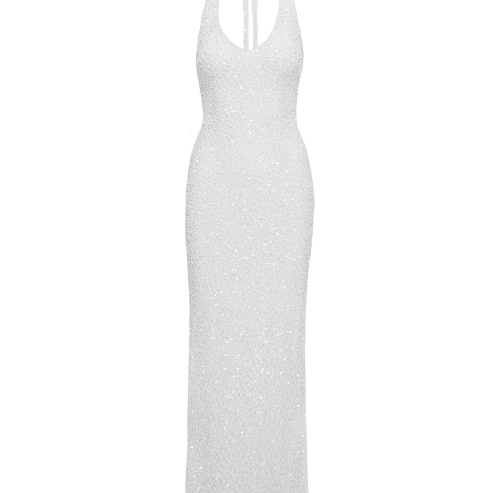 Princess Polly White Backless Dress